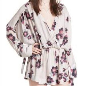 Free People Tuscan Dreams Tunic Dress/Blouse XS